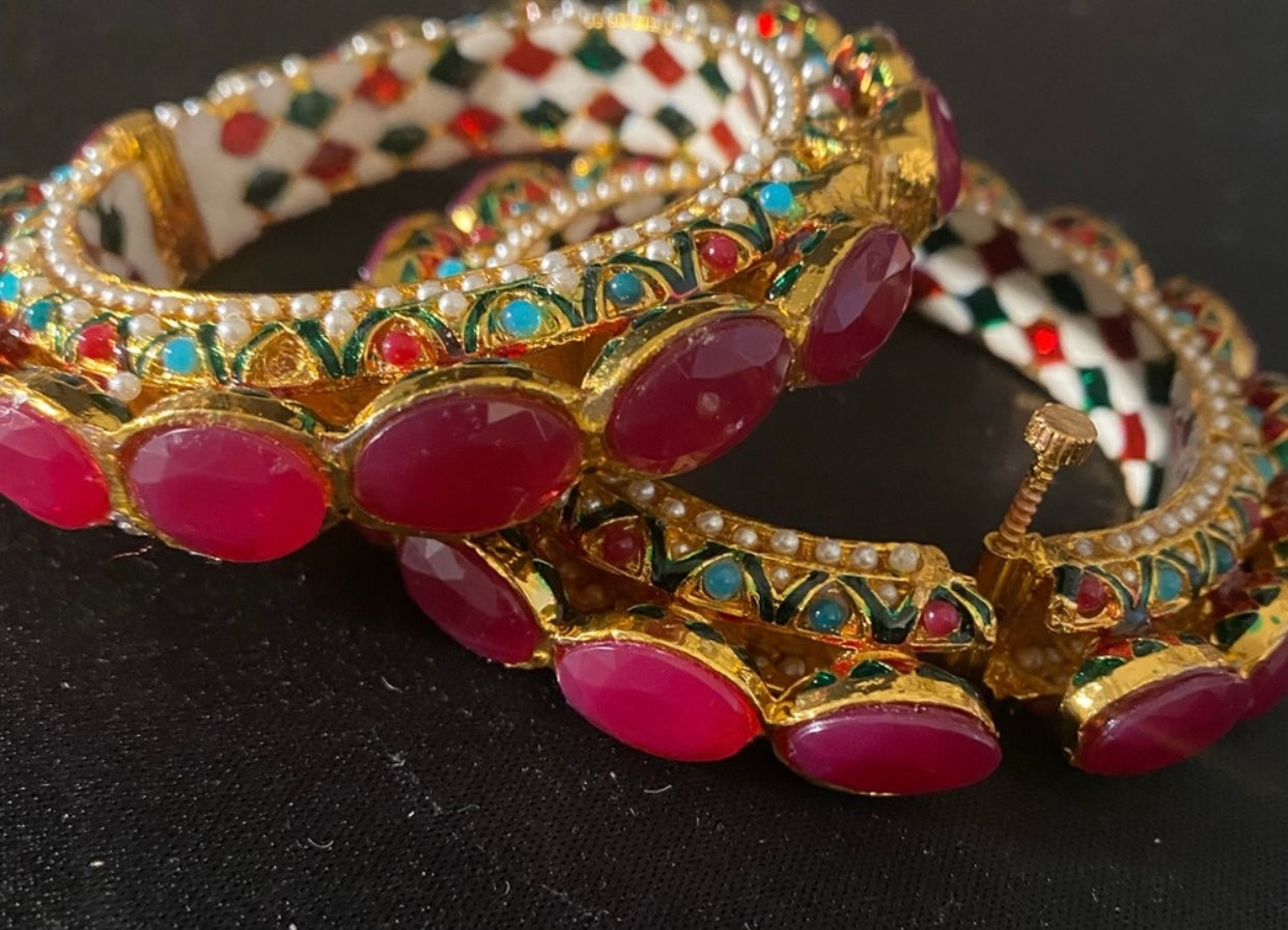 New Jewelry: Semi Precious Ruby Bracelets
