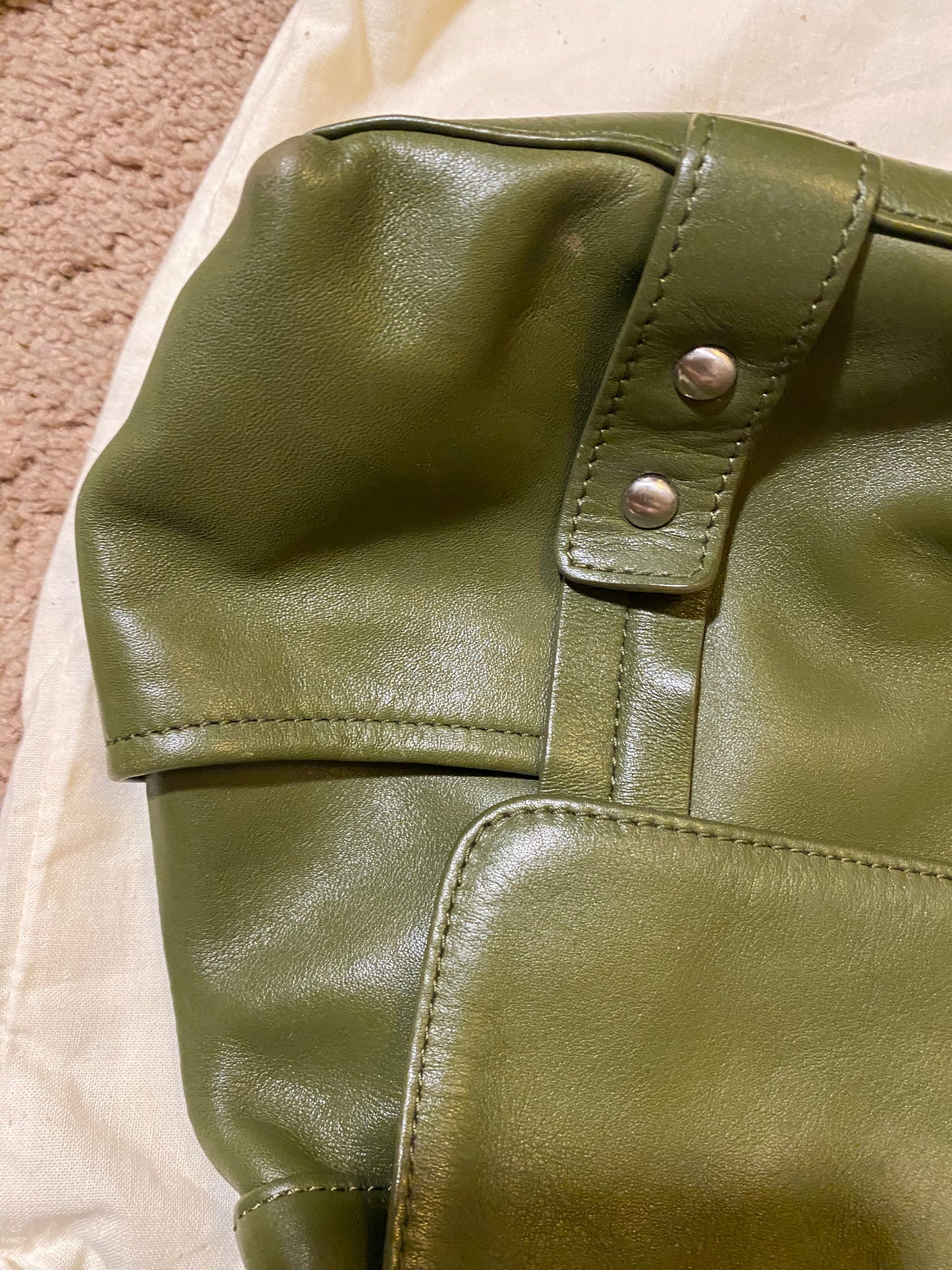 Used Bags: Kenneth Cole, Forest Green
