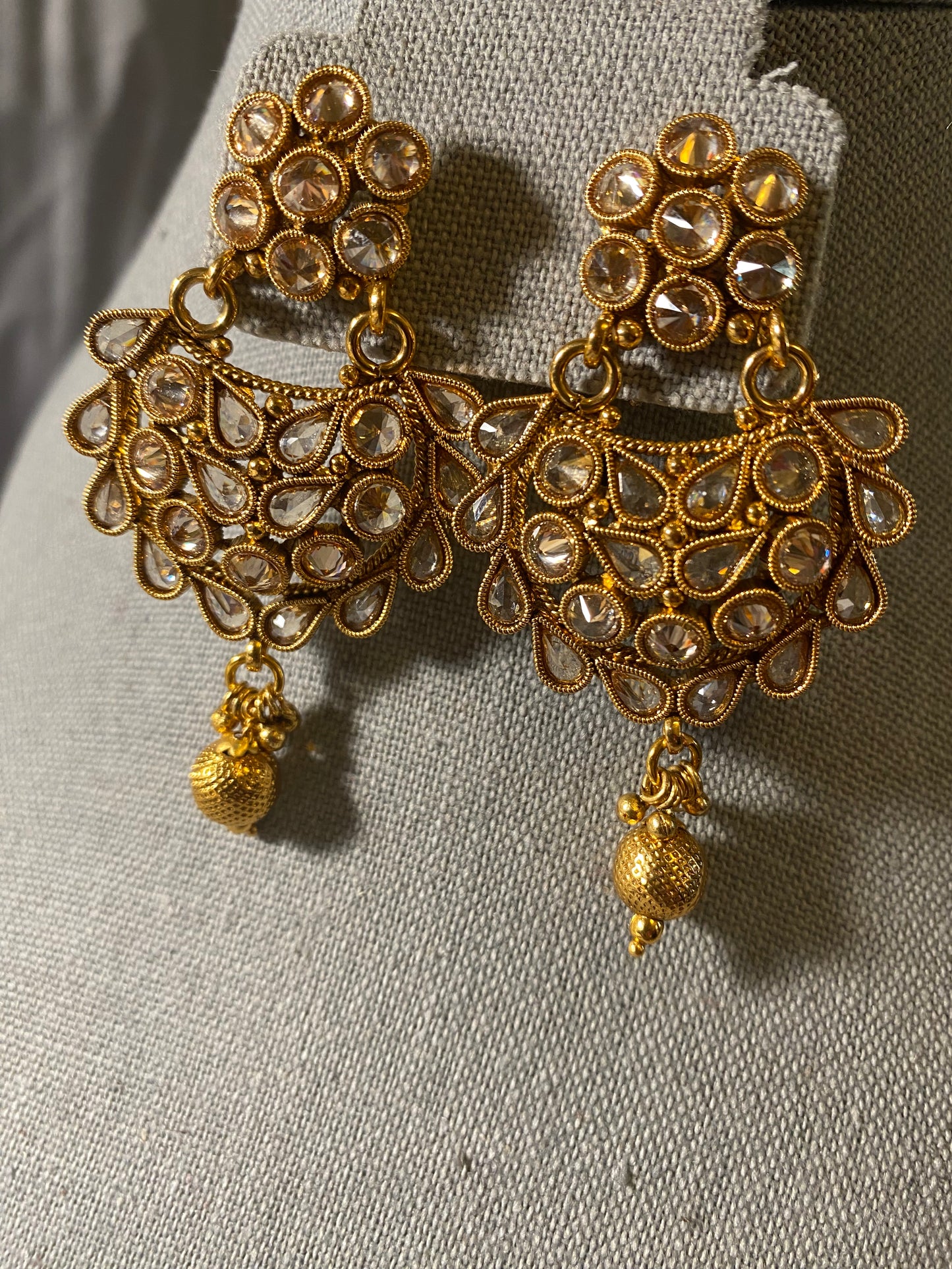 New Jewelry: Gold Plated Long Polti Mala Necklace
