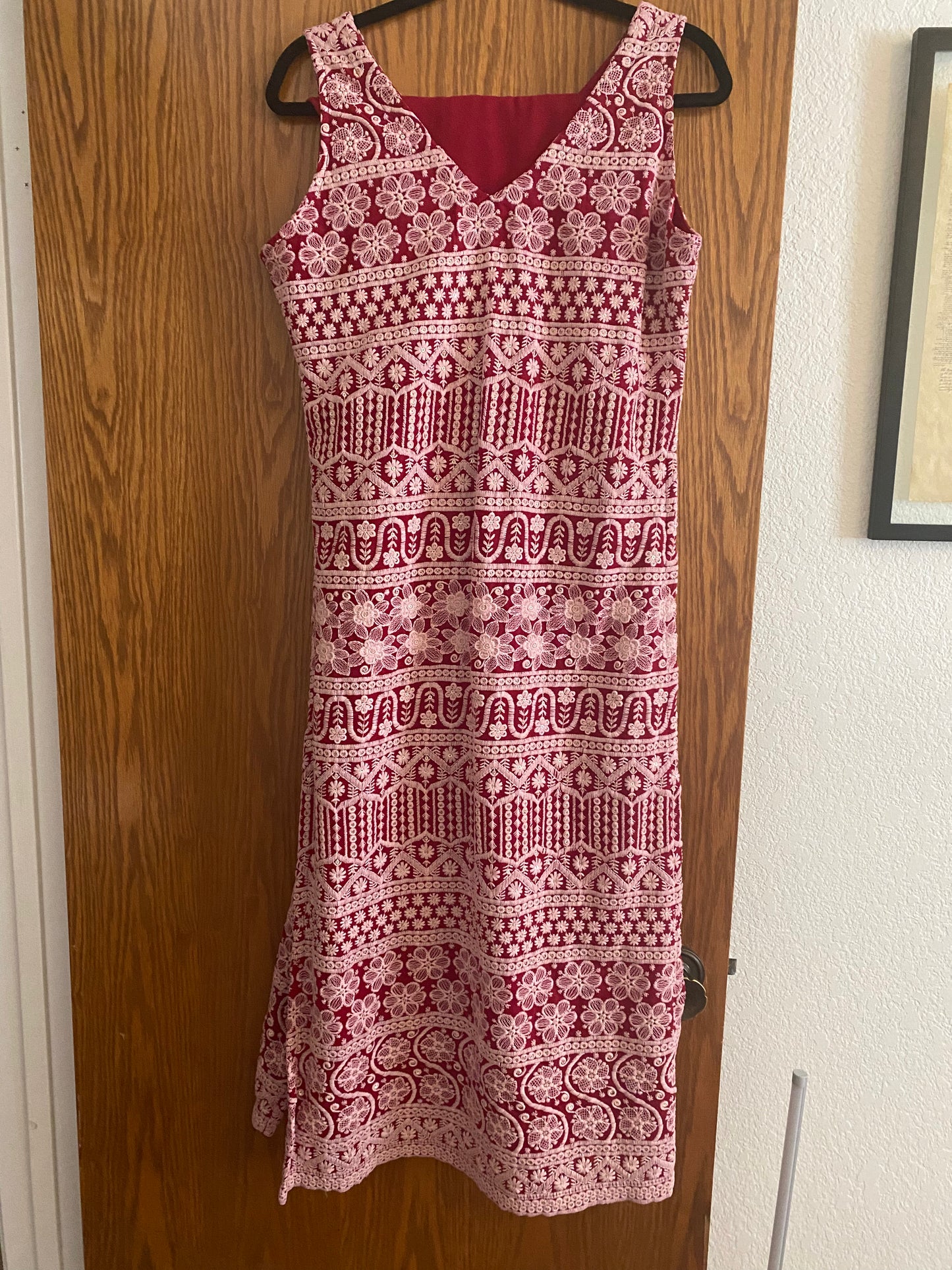 New Clothing: Red 3 Piece Semi Formal Dress