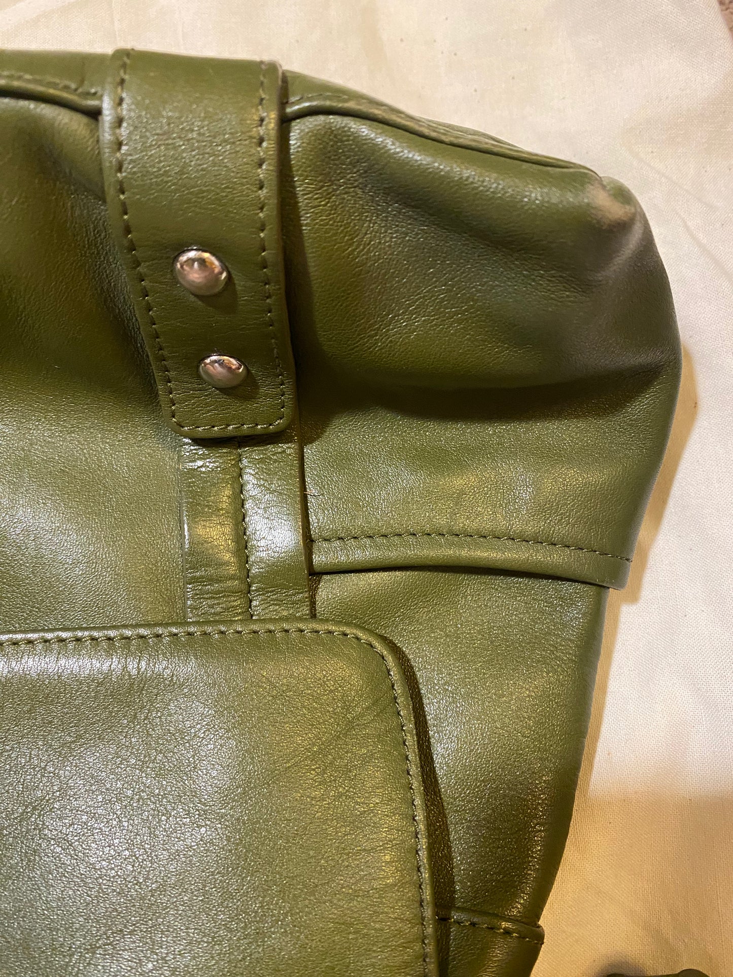 Used Bags: Kenneth Cole, Forest Green