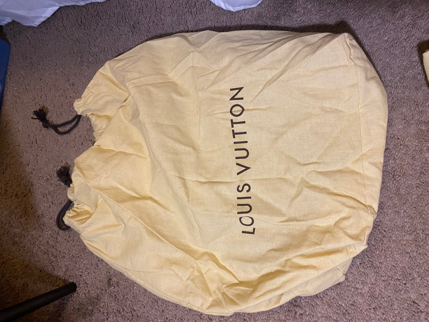 Vintage Bag: Authentic Louis Vuitton Vintage Coussin Shoulder Bag GM Brown Canvas Monogram