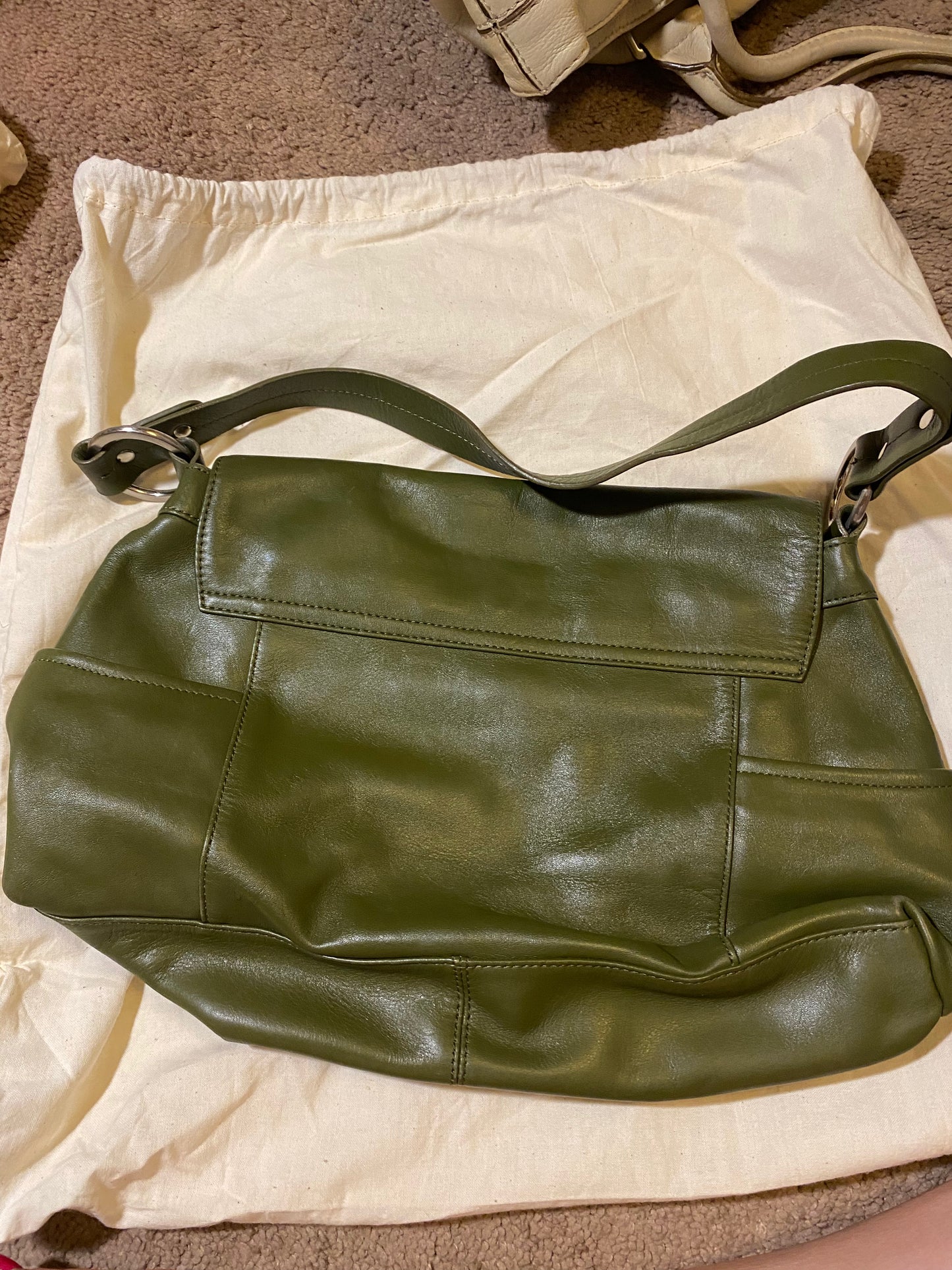 Used Bags: Kenneth Cole, Forest Green