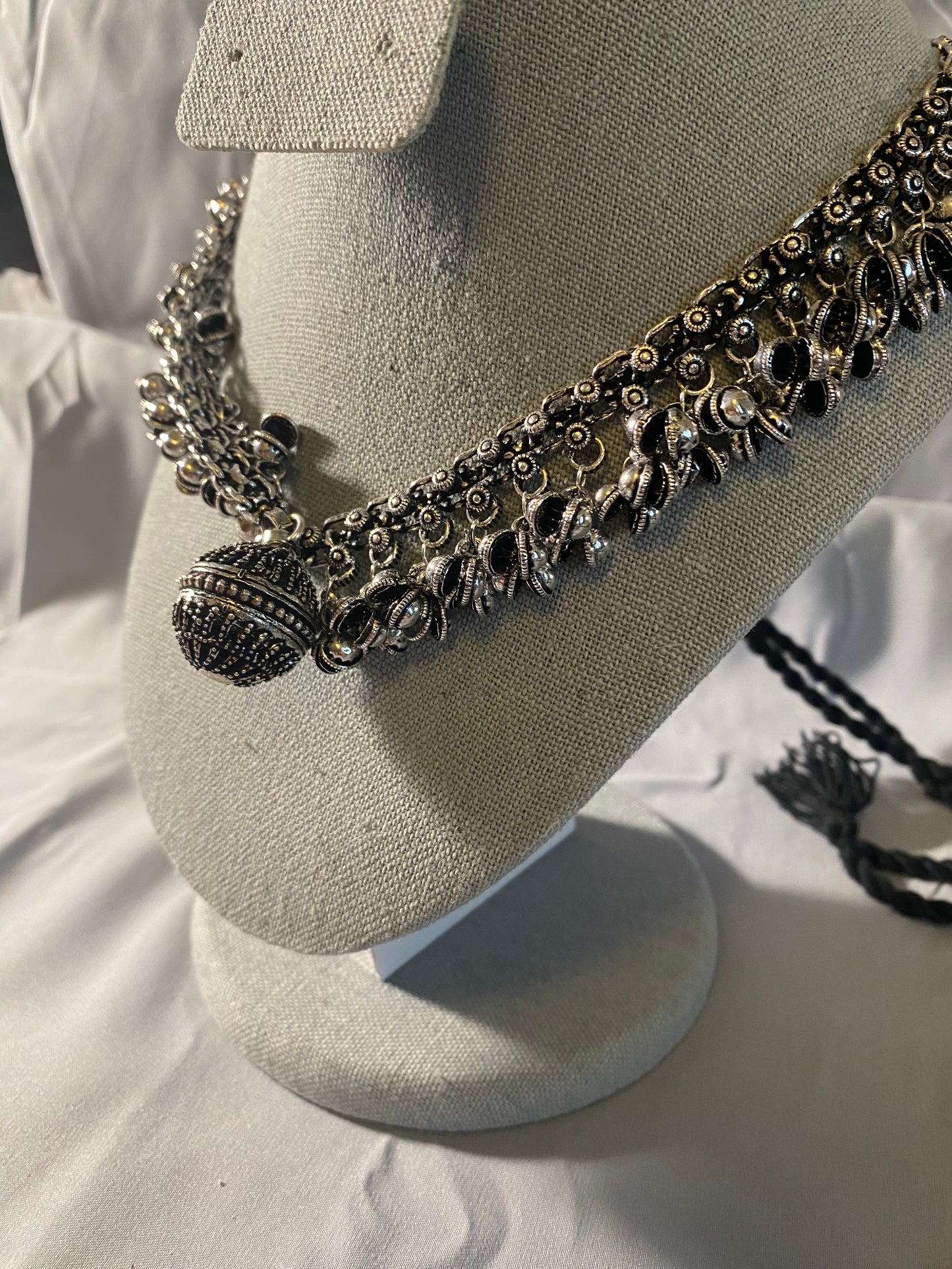 New Jewelry: Silver Jingle Necklace