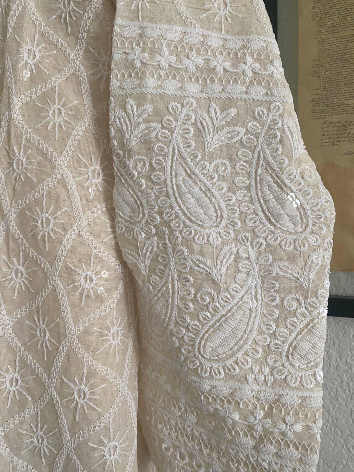 New Clothing: 3 Piece Off White Dress