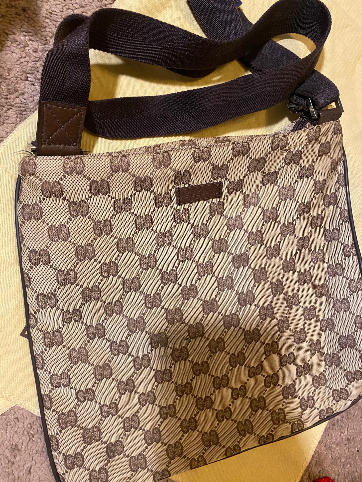 Vintage Bag: Gucci Canvas Bag
