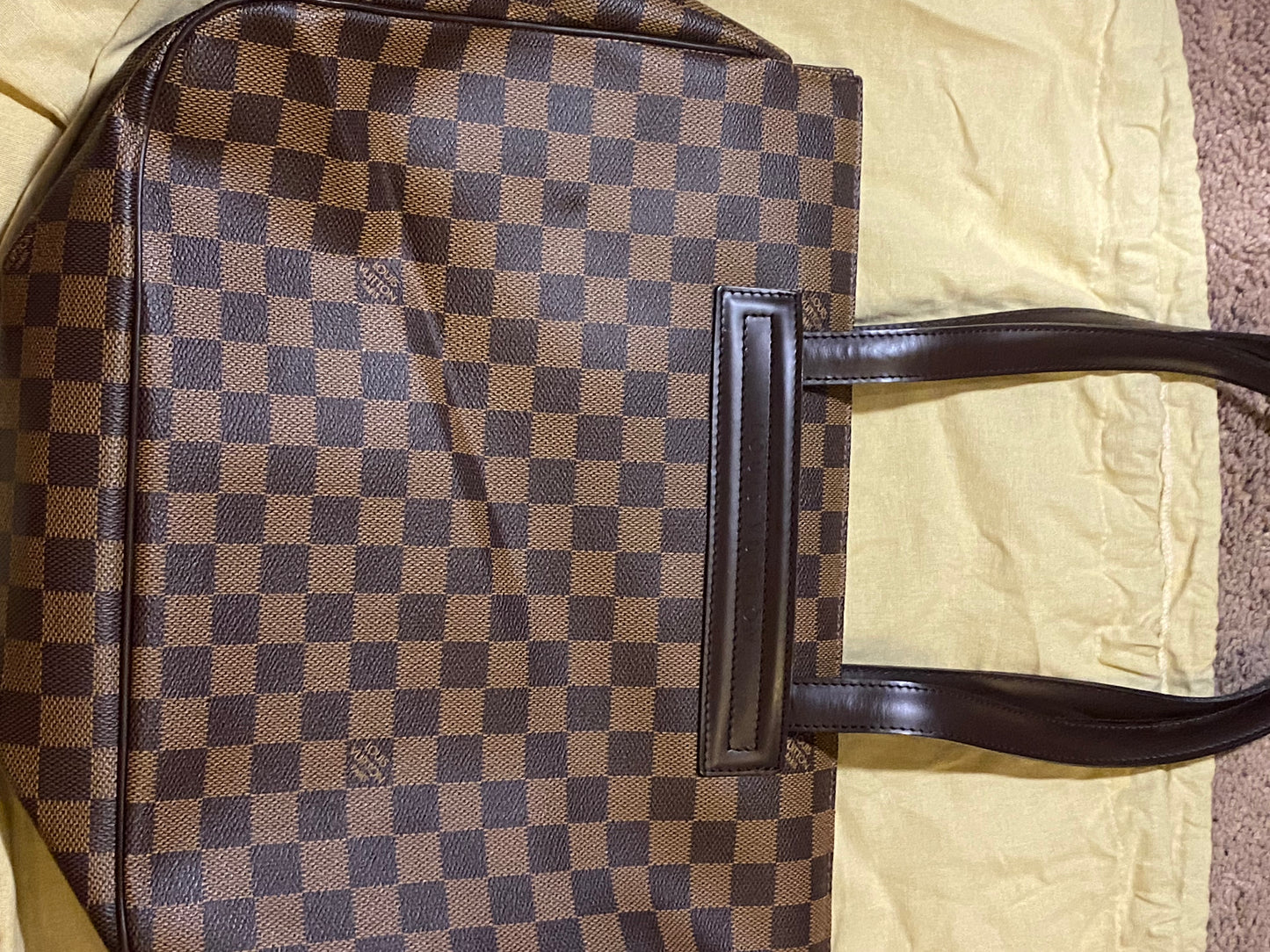 New Bag: Authentic Louis Vuitton Parioli Shoulder Bag PM Brown Canvas