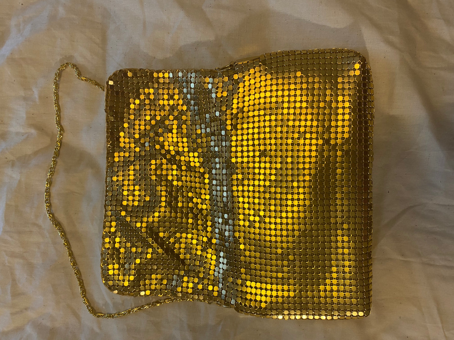 Like New Bag: Gold Clutch