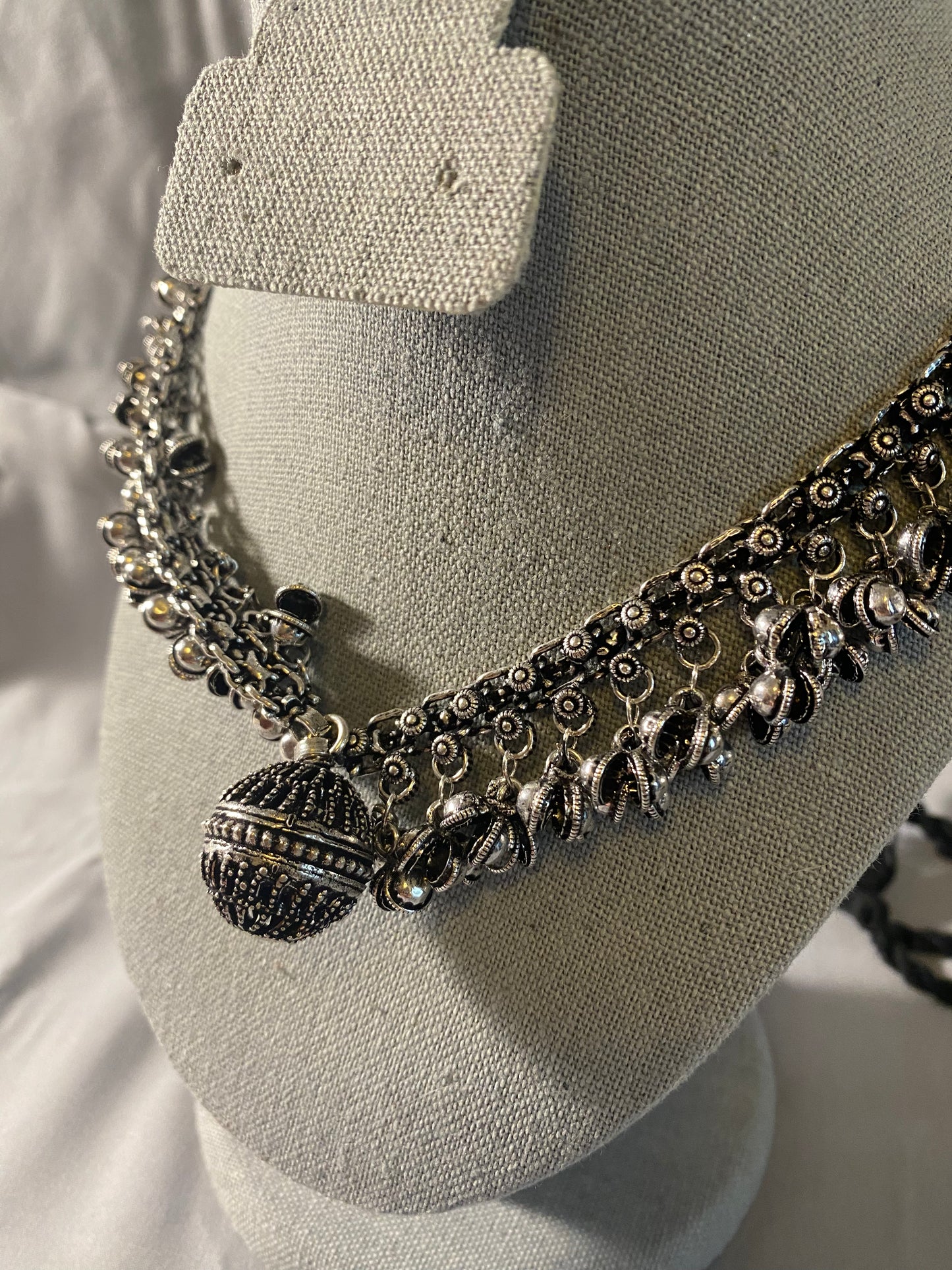 New Jewelry: Silver Jingle Necklace