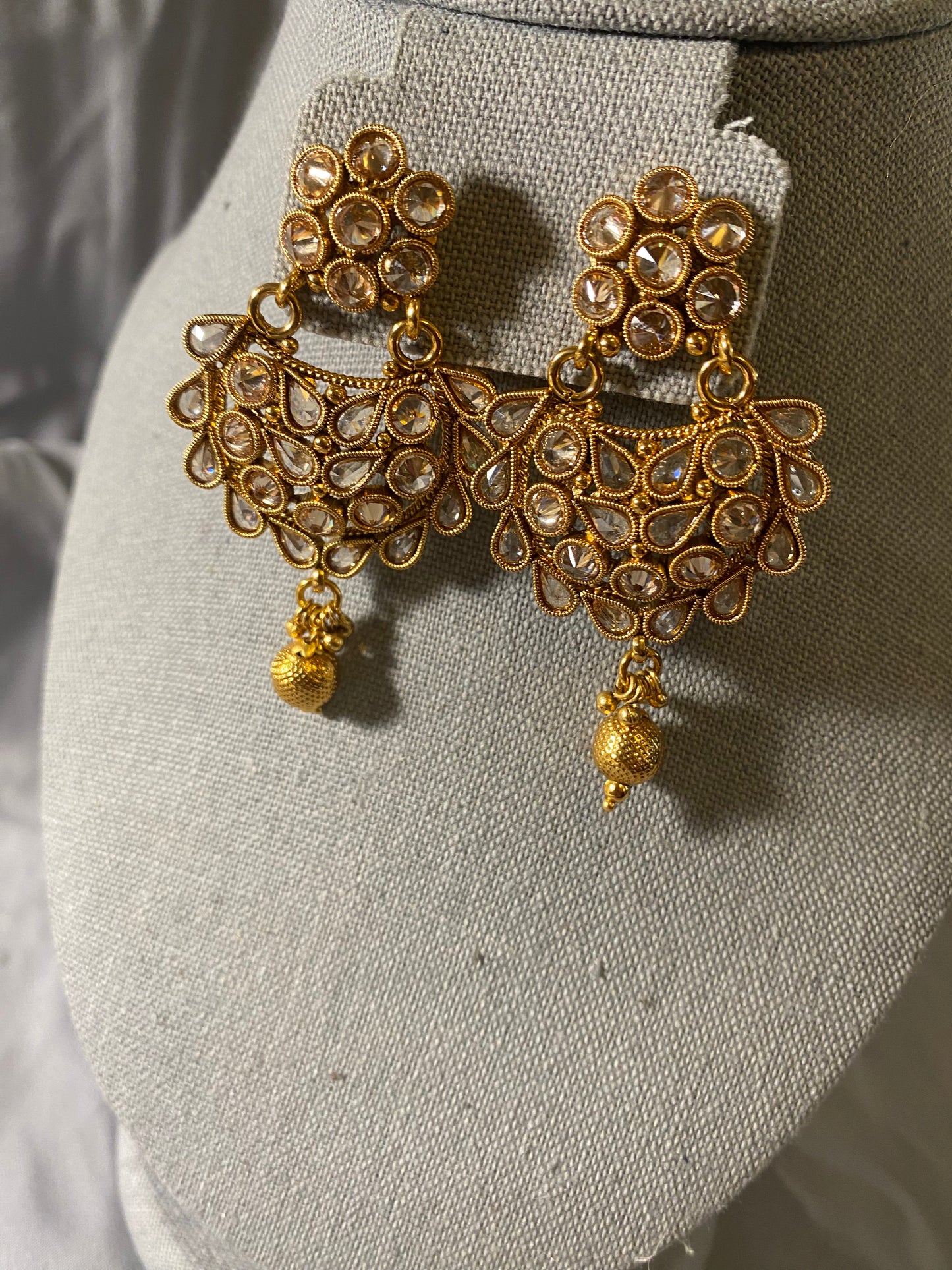 New Jewelry: Gold Plated Long Polti Mala Necklace