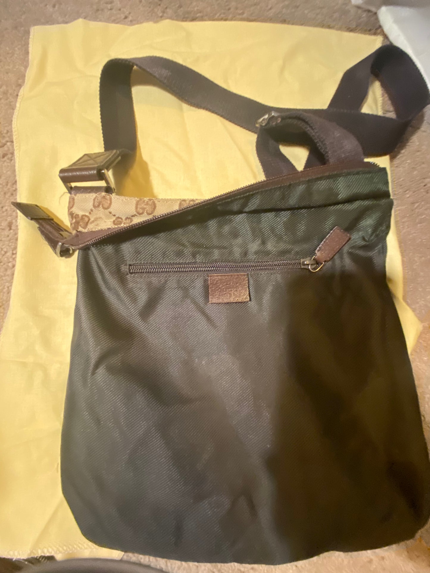 Vintage Bag: Gucci Canvas Bag