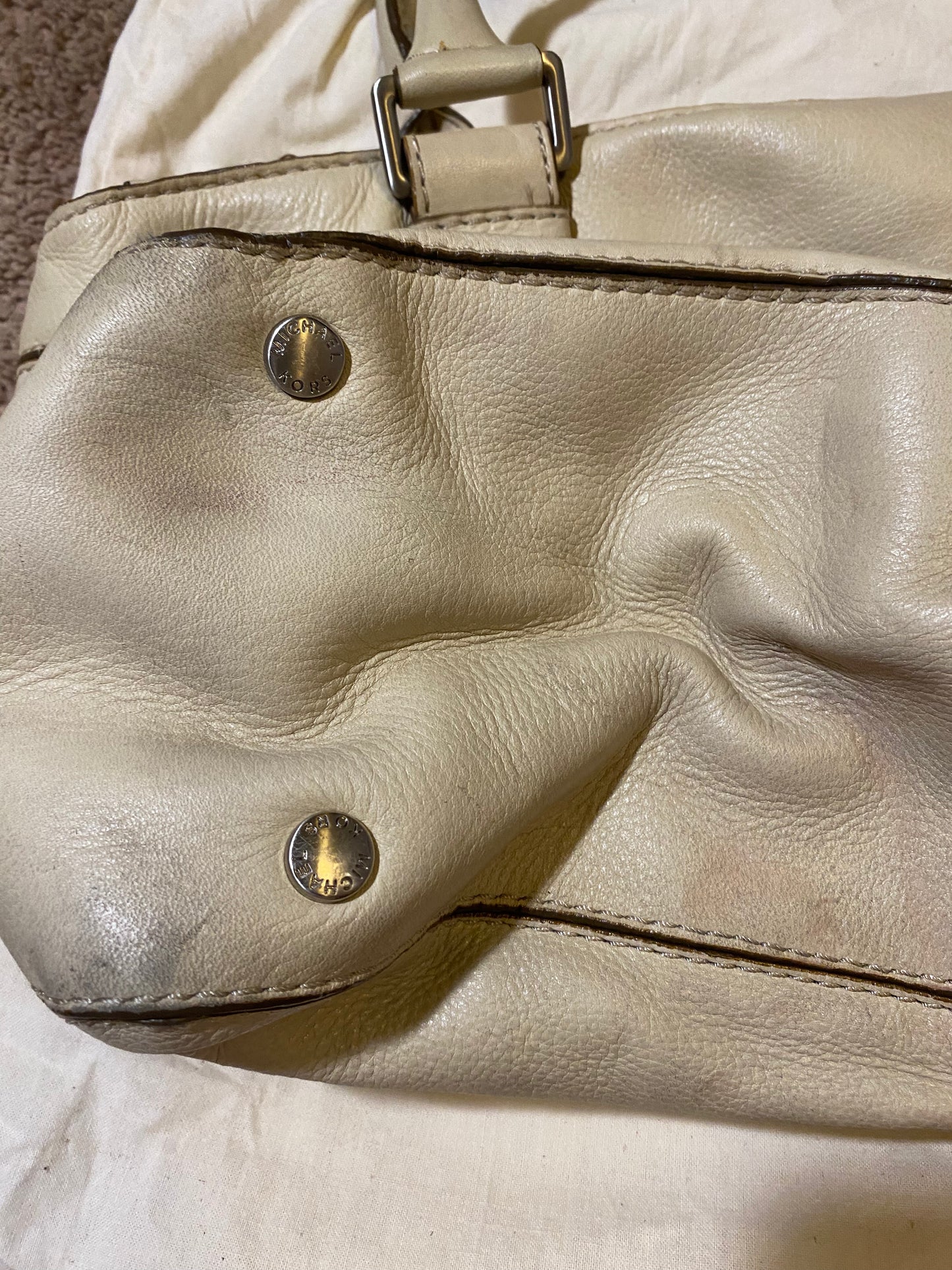 Used Bag: Ivory Michael Kors Bag