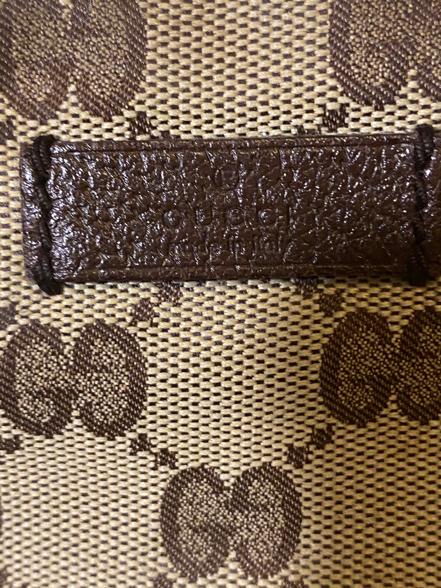Vintage Bag: Gucci Canvas Bag