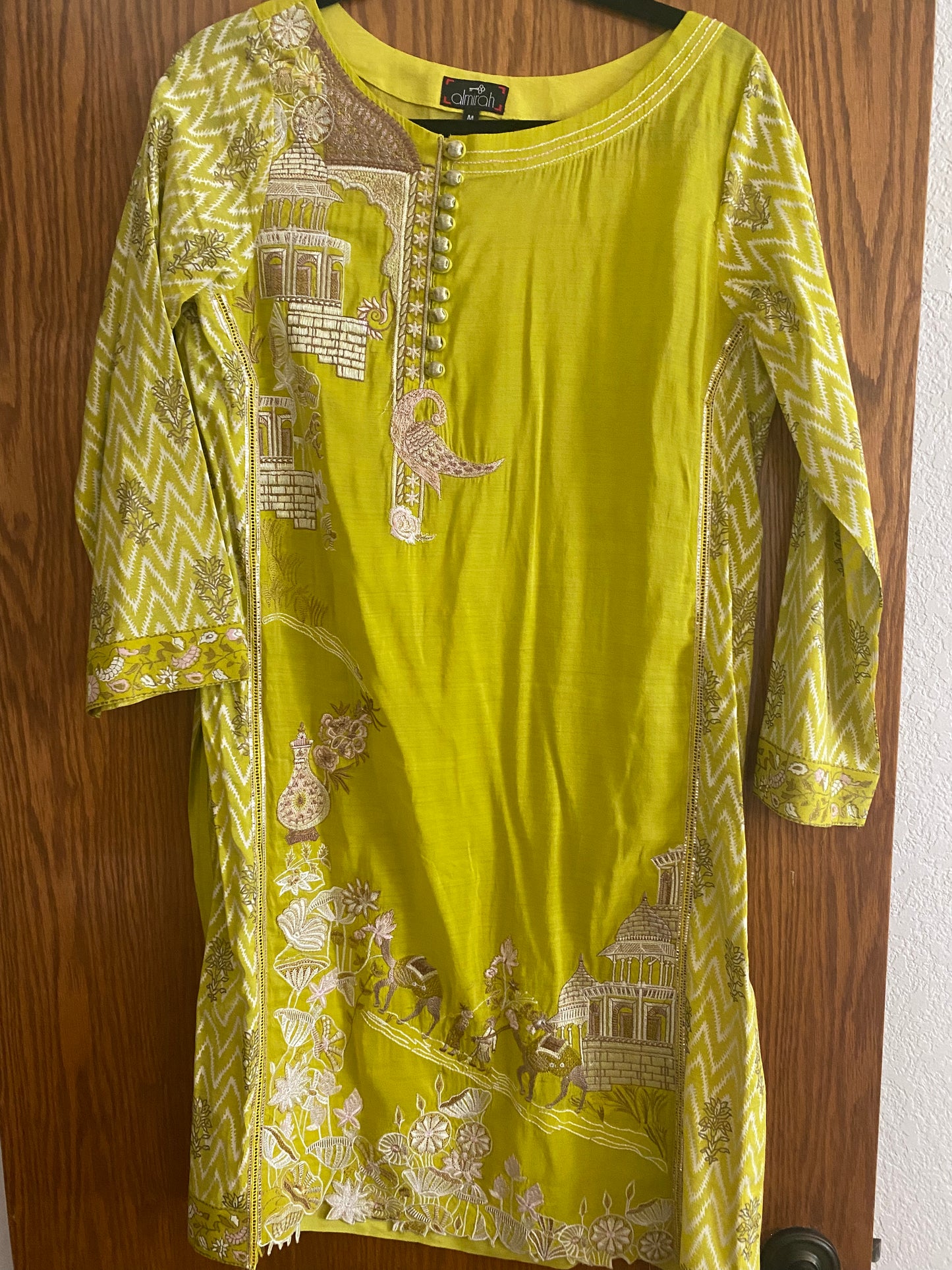 New Clothing: Lime Green Kurtha