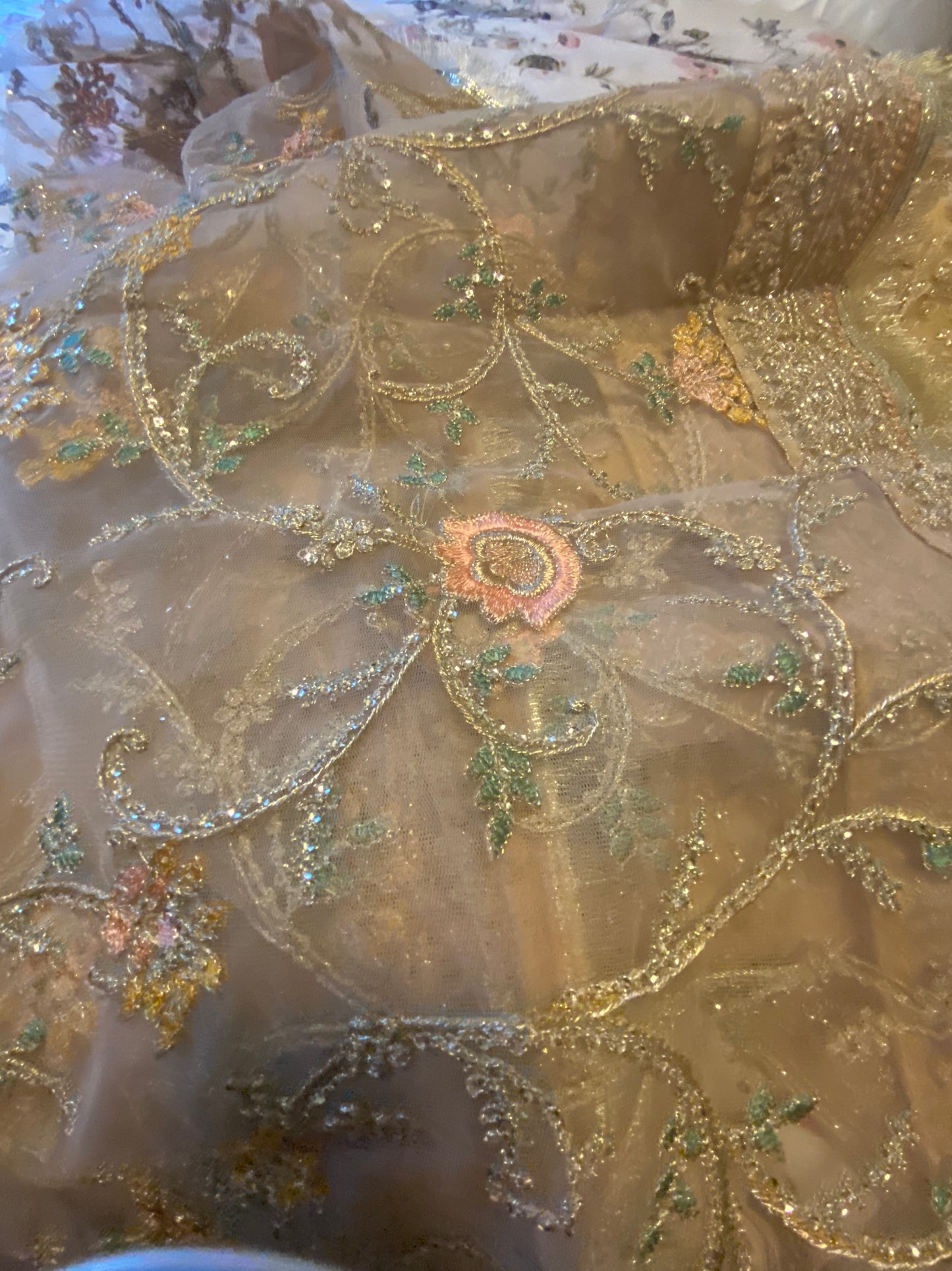 New Clothing: Indian Gold Wedding Dress