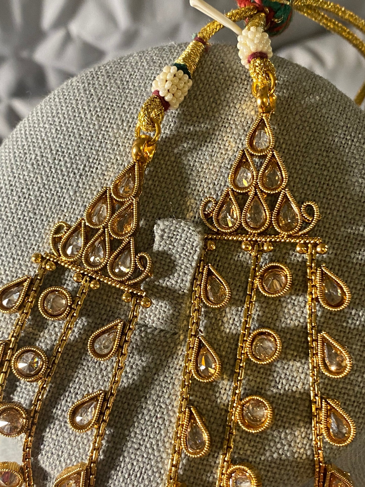 New Jewelry: Gold Plated Long Polti Mala Necklace