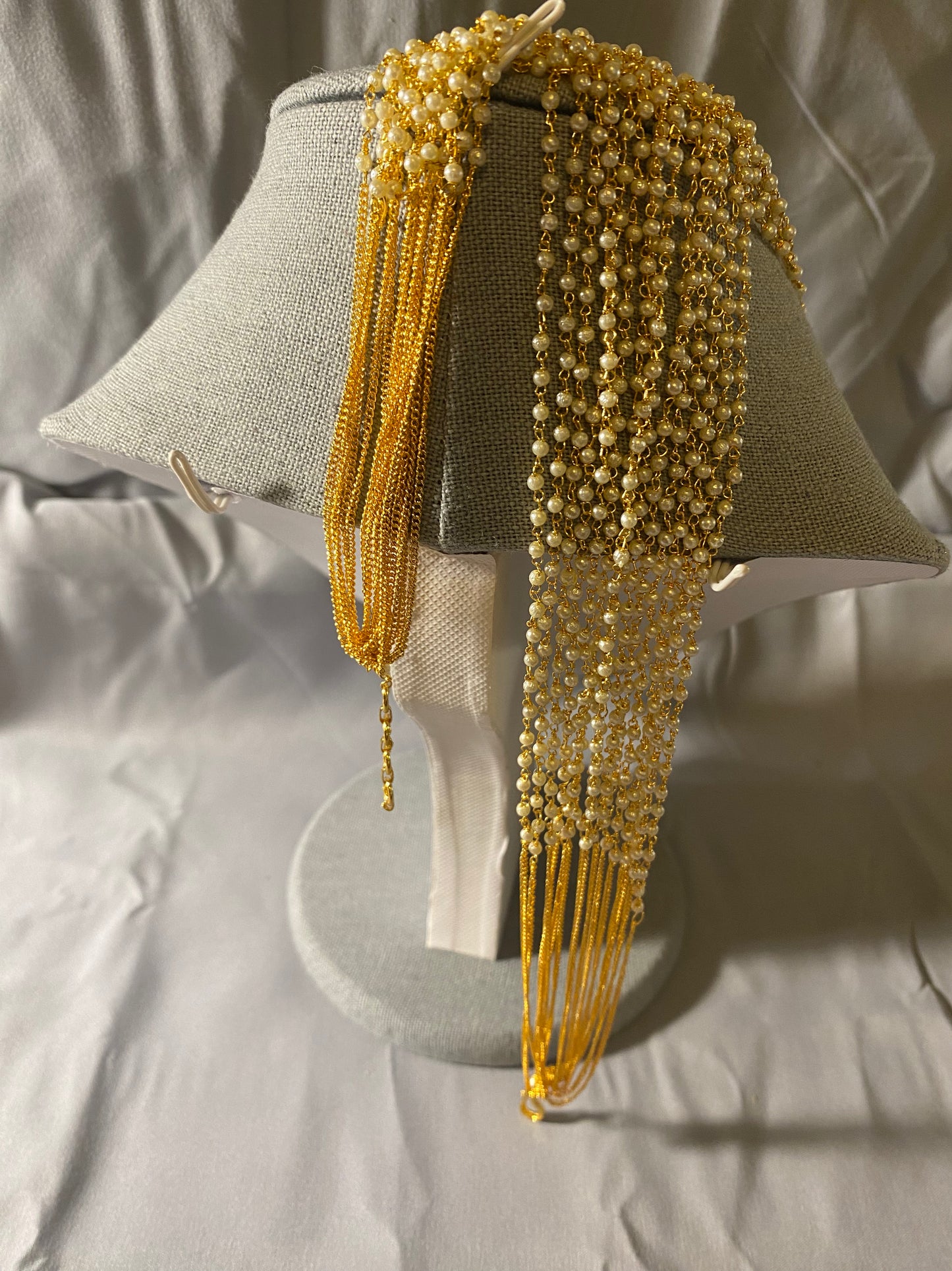 New Jewelry: Long Pearl Gold Plated Necklace
