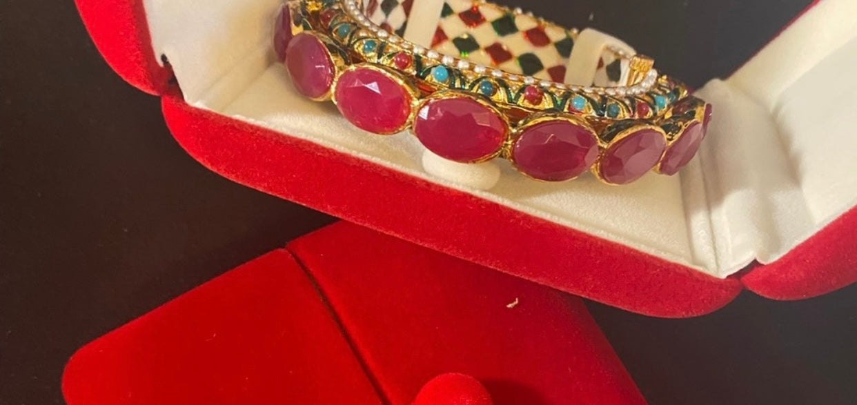 New Jewelry: Semi Precious Ruby Bracelets