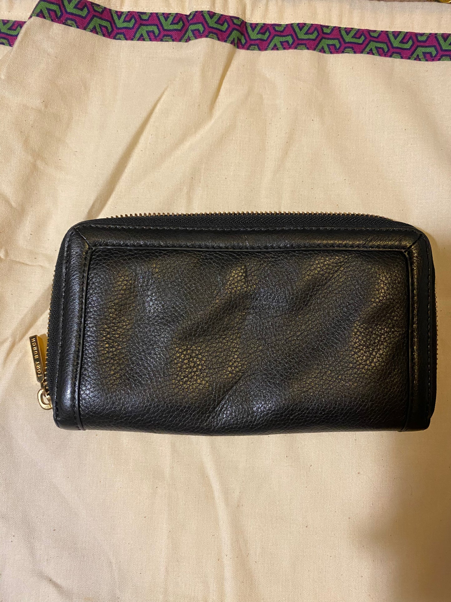 Used: Black Tory Burch Wallet