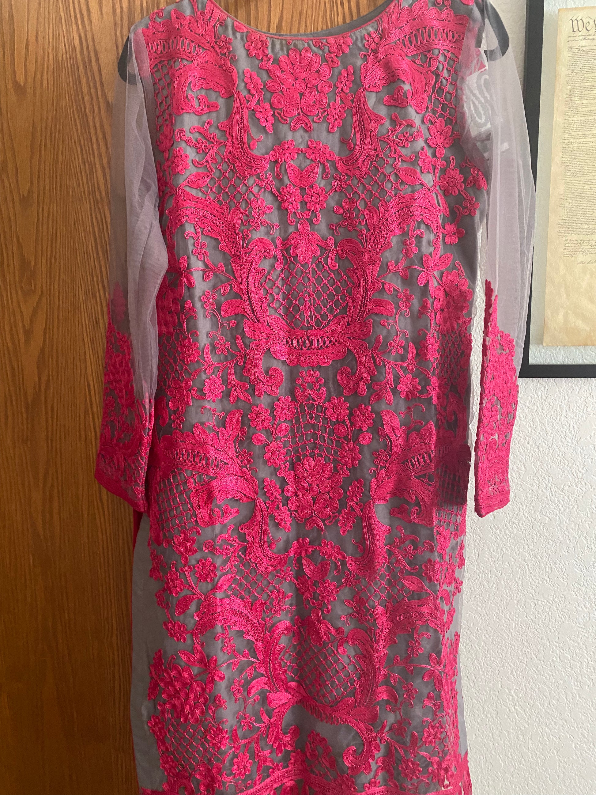 pink elephant dress Paige Dress Pink Elephant