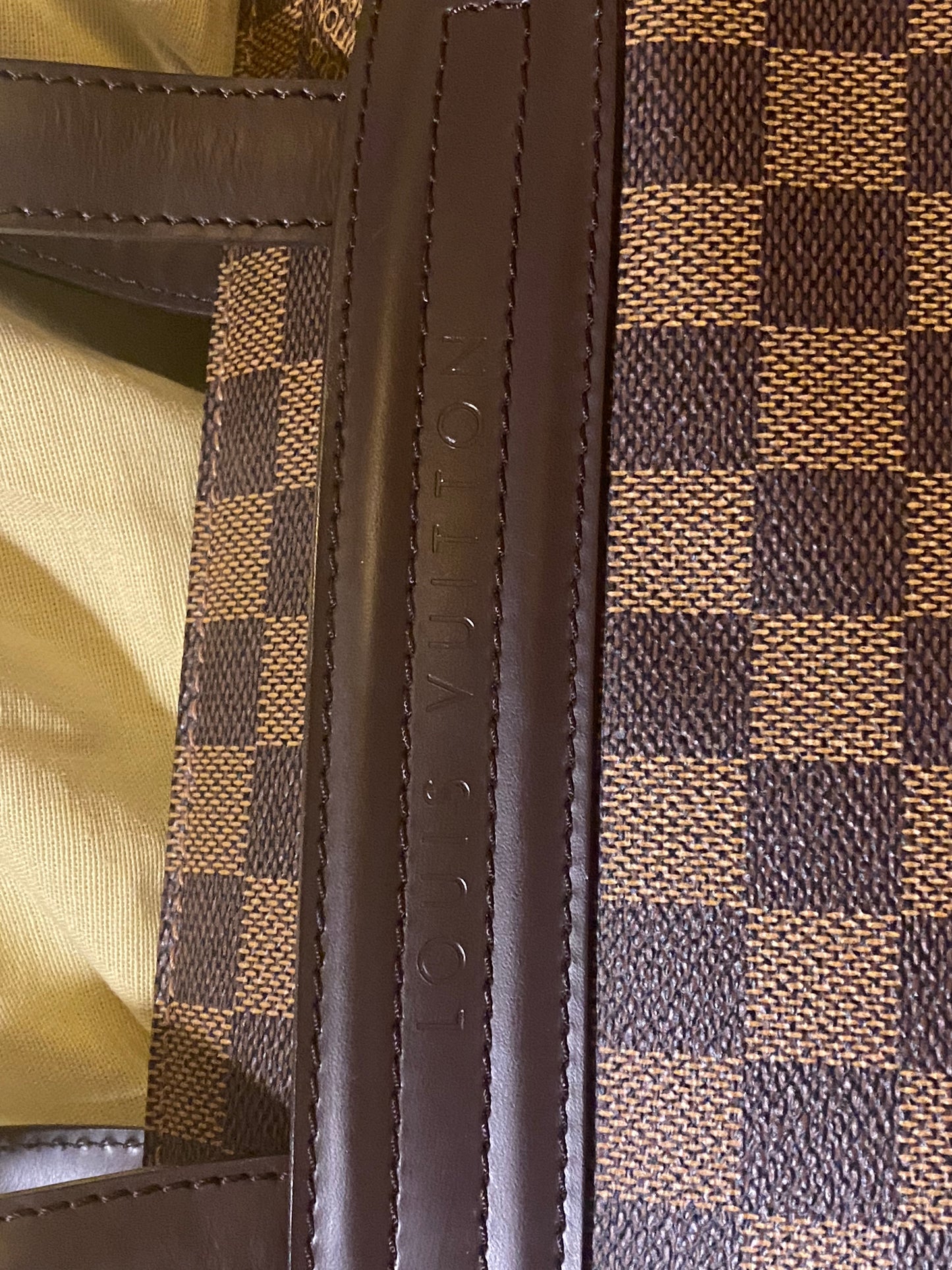 New Bag: Authentic Louis Vuitton Parioli Shoulder Bag PM Brown Canvas