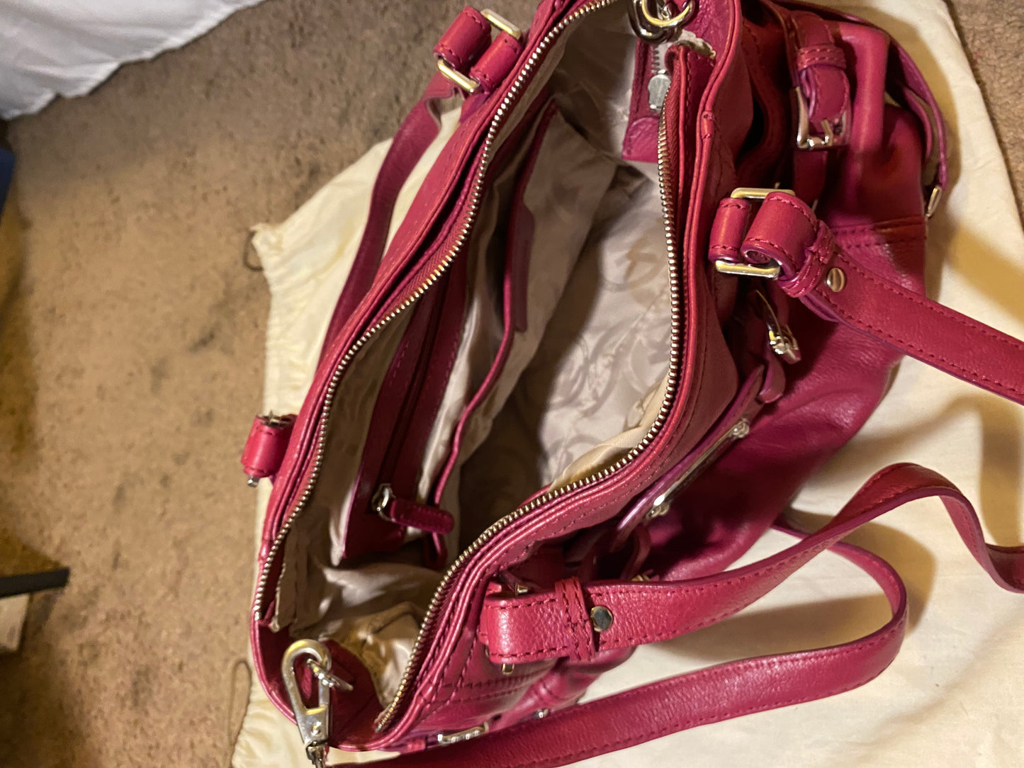 Used Bags: Magenta Michael Kors Bag