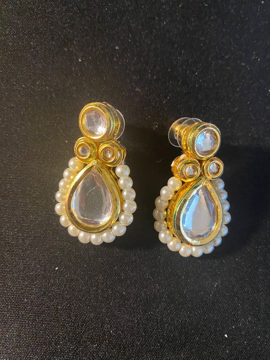 New Jewelry: Pearl Kundan Set