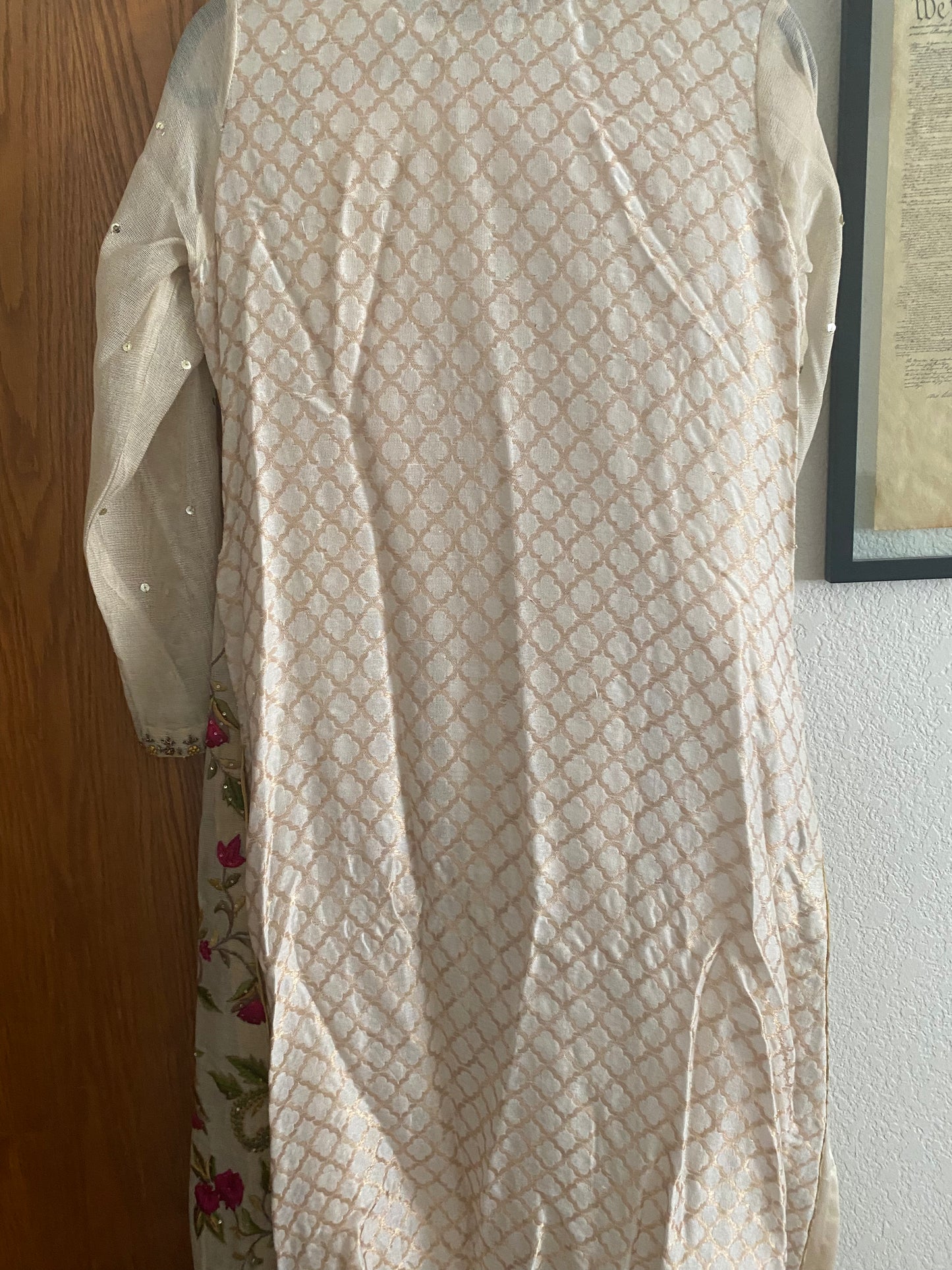 Ivory Formal 4 Piece Dress