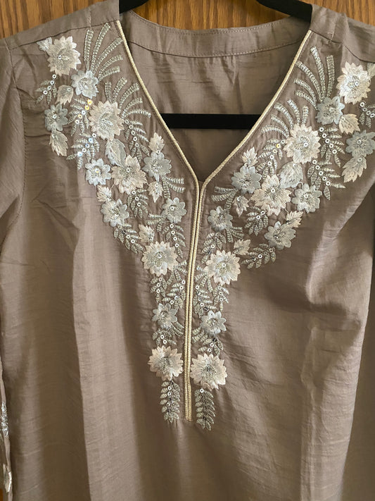 Light Brown Kurtha