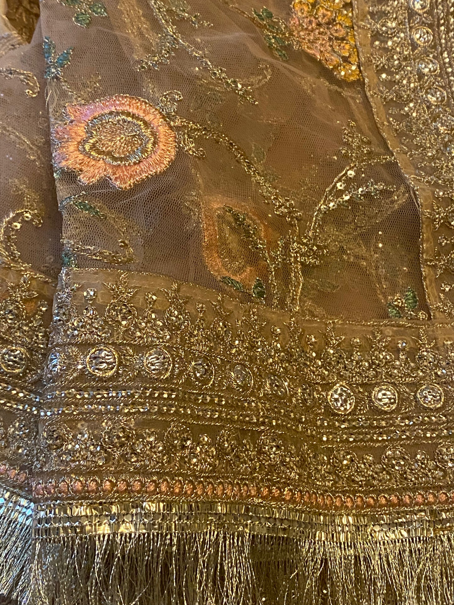 New Clothing: Indian Gold Wedding Dress
