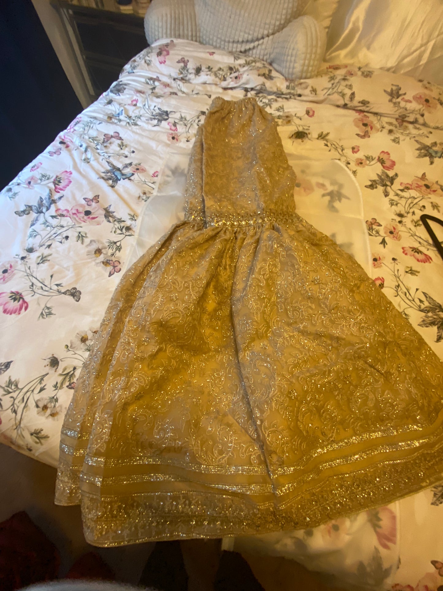 New Clothing: Indian Gold Wedding Dress