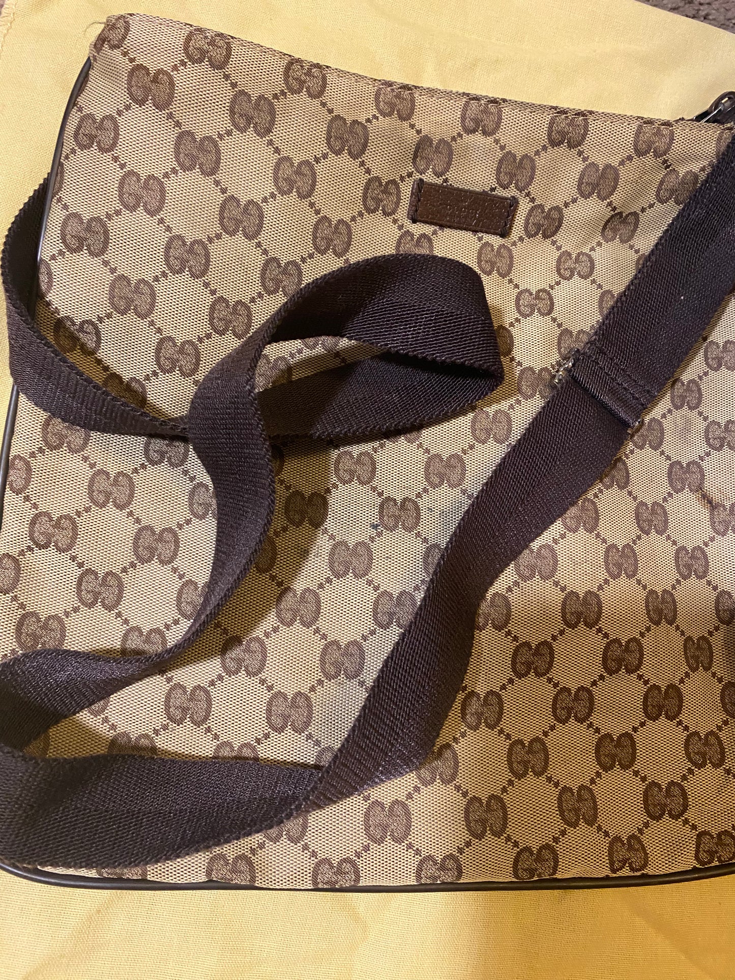 Vintage Bag: Gucci Canvas Bag