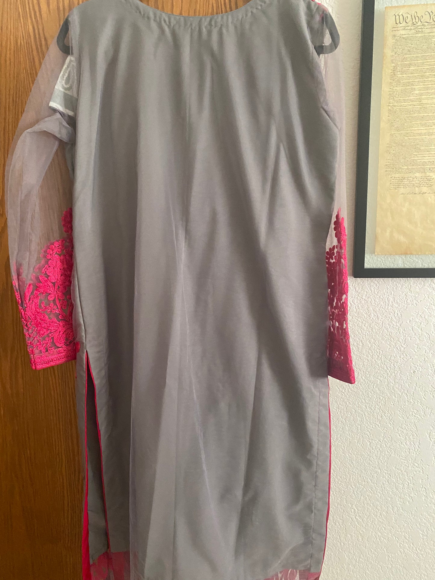 3 Piece, Grey Dress