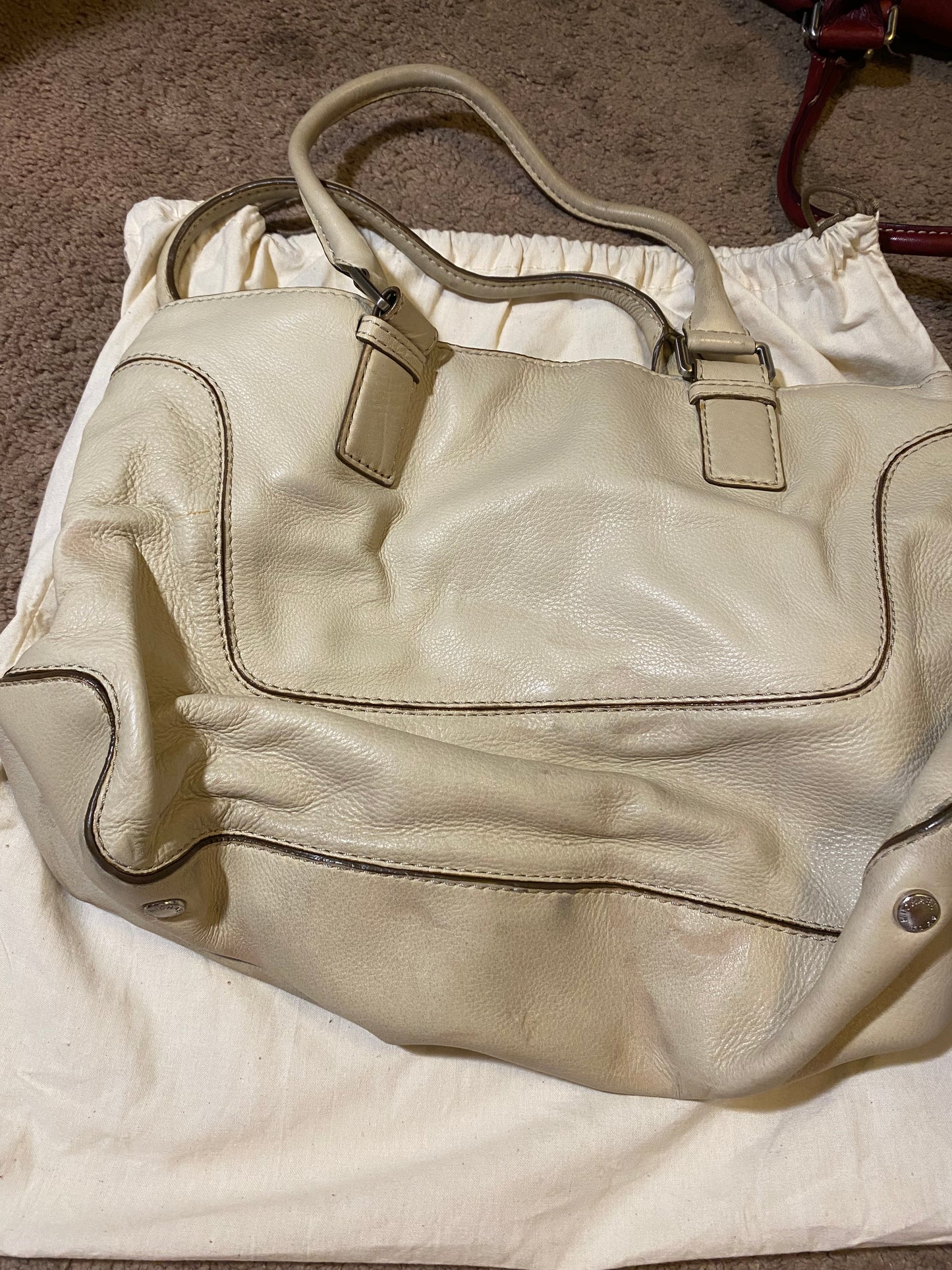 Used Bag: Ivory Michael Kors Bag